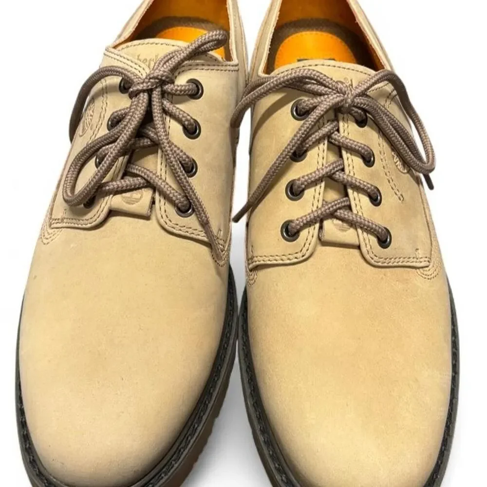 NEW Timberland Heritage Oxfords 11M Wheat Nubuck — New Without Box